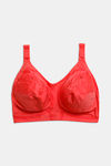 Marks & Spencer Lightly Lined Non Wired Full Coverage T-Shirt Bra - Bright Coral — thumbnail 1